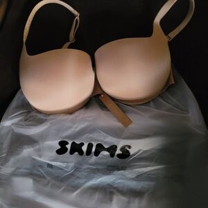 SKIMS Tan Everyday Comfort Bra